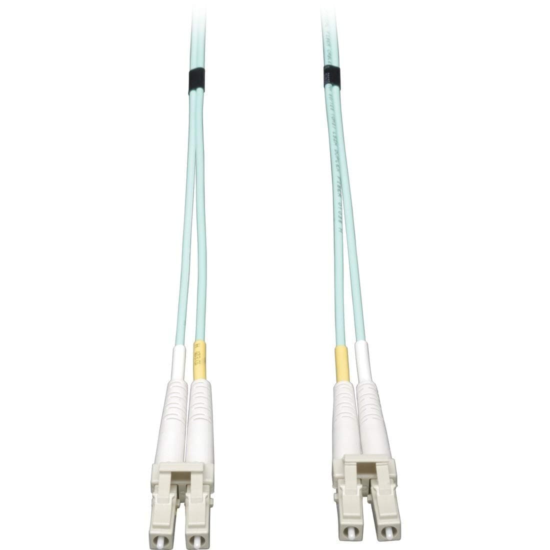 Tripp Lite 10Gb Duplex Multimode 50/125 OM3 LSZH Fiber Patch Cable (LC/LC) - Aqua, 5M (16-ft.)(N820-05M)