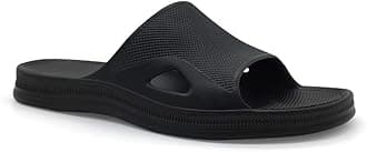 FUNKYMONKEY Mens Bathroom Shower Slippers Indoor Home Beach Non Slip Sandal