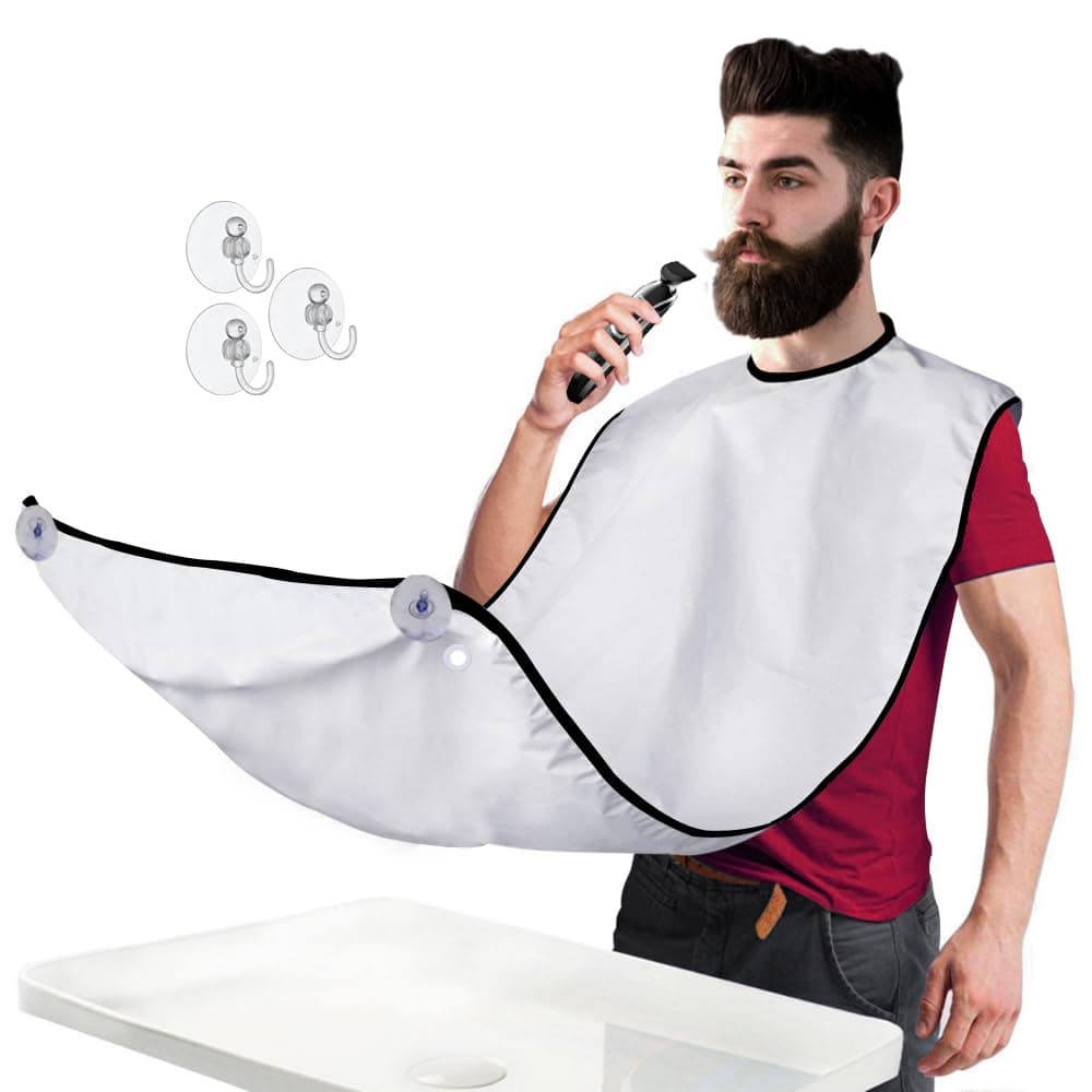 Beard Shaving Catcher Bib