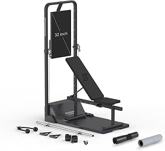 Speediance Gym Monster Smart Home Gym, Multifunctional Strength Training Machine, Smith Machine Power Cage Workout Station, Squat Rack Cable Machine, Full Body Fitness Equipment for Home Workout