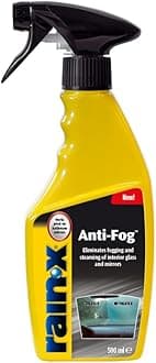 Rain-X Anti Fog Interior Spray Repellent for Car Windscreens (Suitable for Bathroom Mirrors) 500ml