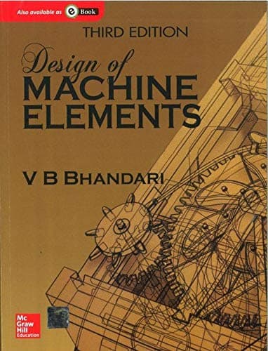 Design of Machine Elements third edition (Used)