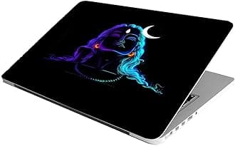 Laptop Skin Stickers HD Quality Sticker for Laptops Upto 15.6" (Dustproof|Waterproof|Scratchproof|Reusable) - ADIYOGI RON1