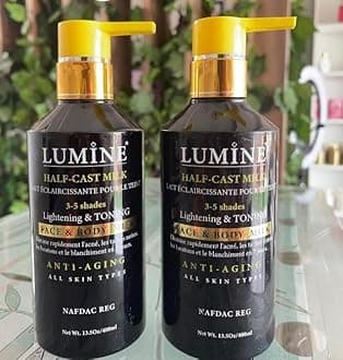 Lumine Black Extra Whitening Body Lotion 500ml