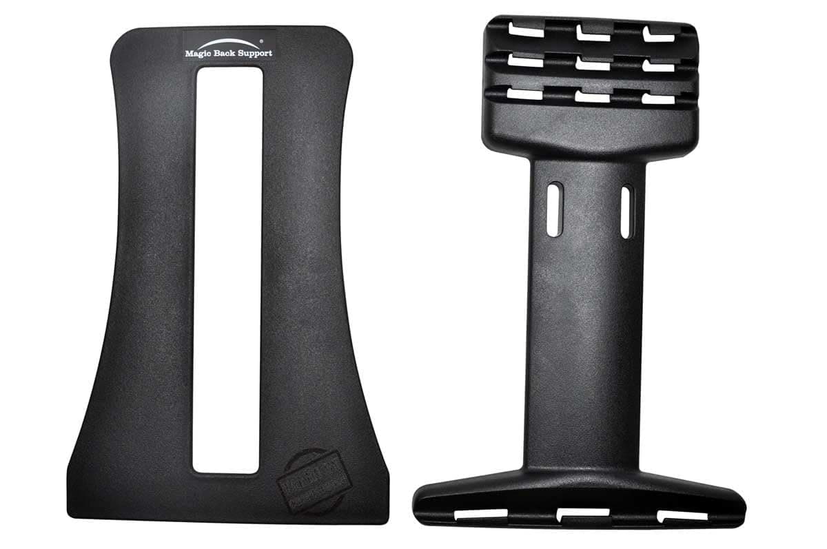 Back Magic Multi-Level Back Stretching Device，Back Alignment Device,Lumbar Stretcher Spinal, Lower and Upper Muscle Pain Relief(Black)