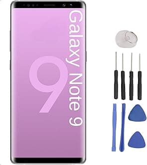 Dpofirs Organic Screen Replacement for Note 9, Note 9 Frame, Digitizer Assembly with Frame Repair Tools for Note 9