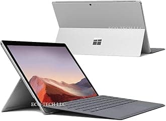 Microsoft Surface Pro 5 Tablet PC 12.3" (2736x1824) Touchscreen Surface Laptop, Core i5-7300U, 8GB RAM, 256GB SSD, USB 3.0, DisplayPort, Backlitkey Windows 10 Pro (Renewed)