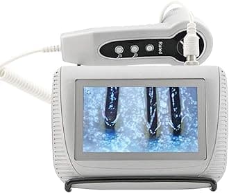 Skin Diagnosis Hair Analyzer, 5 Inch LCD Screen Digital Skin Diagnosis Scanner System Hair Analyzer Analysis Scanner