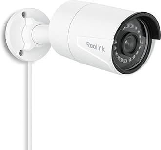 REOLINK Security IP Camera Outdoor 5MP Home Surveillance Outdoor Indoor PoE Camera Human/Vehicle Detection RLC-510A