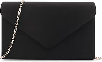 Clutch Purse for Women Evening Bags Handbags for Wedding Party Cocktail Prom Faux Suede Crossbody Shoulder Bag