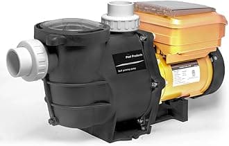 - XtremepowerUS 1.5HP High Flow Variable Speed Pool Pump Intelligent Control Panel Swimming Pool Pump Inground with 2" Inch Fitting Adapter Slip-On Set, 230V