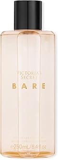 Victoria's Secret Bare Fragrance Mist, Notes of Australian Sandalwood, Mandarin Madagascar & Egyptian Violet, Body Spray for Women (8.4 oz)