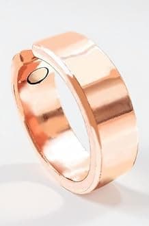 Designing Pure Copper magnetic ring for men and women 8mm