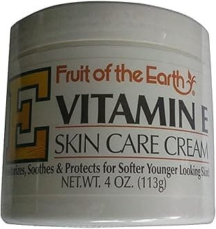 Fruit of the Earth Vitamin E Skin Care Cream 4 Ounce Cream