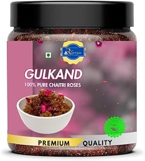 RGrrinn-Natural Himalayan Gulkand - Rose Petal Jam|100% Pure Rose Petal Jam-TRUST OF PURITY (800 gm)