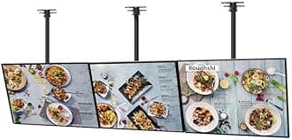 Slim Snap Frame LED Light Box, LED Backlit Menu Board Screen for Restaurant Cafe Shops Wall Mounted Billboard for Cafe Shop (80x50cm)