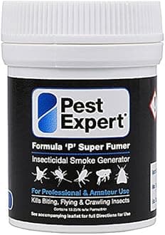 Cockroach Killer Smoke Bomb 11g - Formula 'P' Cockroach Treatment, Maximum Strength & Fast Acting