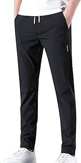 Mencomfy Cargo Dress Pants Multipants High Stretch Multi-Pocket Durable Quick Dry Sweatpants Breathable Joggers