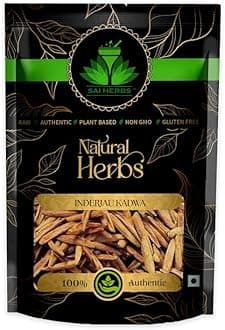 Inderjau Kadwa | Inderjoo | Holarrhena Pubescens | Inder Jau Kadwa | Inderjau Talkh | Inderjo Karwa | Pure & Natural (250 Grams)