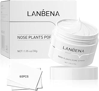 LANBENA Blackhead Remover - Peel Off Mask for Nose & Face, Blackhead Removal Kit 1.05oz