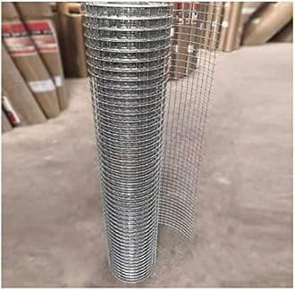 Stainless Steel Welded Wire Mesh 304, 1/2 Inch Mesh Hardware Cloth, Never Rust and Heat Resistant, Chicken Fencing, Poultry Netting, Vegetables Garden Fence (Color : Silver, Size : 1x20m)