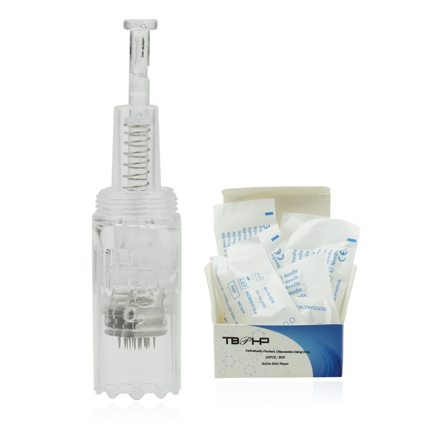 TBPHP Derma Pen Screw Needle Cartridge 24pin for M1/P10/P20/P20RL(10 pcs 24Tips)