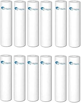 - Filter Candle Pp Spun Cartridge Pre Candle 5 Micron Pre Filter 10 Inch Pp Spun Filter All Type Ro Water Purifier In 9 Ltr To 25 Ltr Pcs(10 Inch) Pack Of (12)