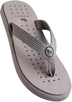 Eco Flip Flops for Men | Comfortable Outdoor Indoor Fashionable Slippers for Boys | Rubber Flat Slip On Flexible | Everday Comfort | Lightweight Soft Chappal