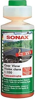 Sonax 371141 Clear View 1:100 Windscreen Washer | Eradicates Dazzling and Greasy Films | Removes Tough Stains & Dirt - 250ml