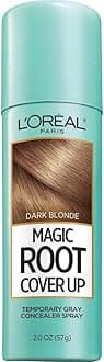 Magic Root Cover Up Gray Concealer Spray Dark Blonde 2 oz.(Packaging May Vary)