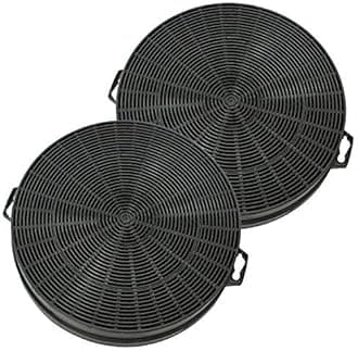 SPARES2GO Carbon Charcoal Filter for Bosch Cooker Hoods/Kitchen Vents (Pack of 2)
