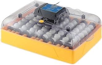 Ovation 56 EX 56-Egg Incubator with Automatic Humidity Control - Incubators for Hatching Eggs with Digital Alarms - Programmable Turning for Chicken and Duck