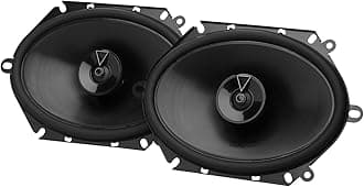 JBL Club 864F - 6"x8" (152mm x 203mm) Two-Way Car Speaker, 60W RMS, 180W Peak, Sensitivity (@ 2.83V): 93dB, Frequency Response: 65Hz – 20kHz, Nominal Impedance: 3.0 ohms (Renewed)