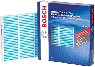 BOSCH 6086C HEPA Cabin Air Filter - Compatible with Select Nissan Rogue, Rogue Sport