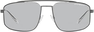 mens Ea2139 Rectangular Sunglasses