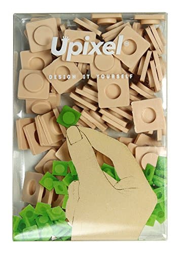 Upixel Large Pixel Chips - Create Pixel Art on Backpacks, Purses, iPhone Cases & More – Beige