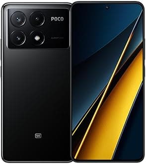 Xiaomi Poco X6 PRO 5G + 4G LTE Global Unlocked (512GB + 12GB) GSM 6.67" 64MP Triple Camera (Tmobile Mint Tello Global) + (Car Fast Car Dual Charger Bundle) (Black)