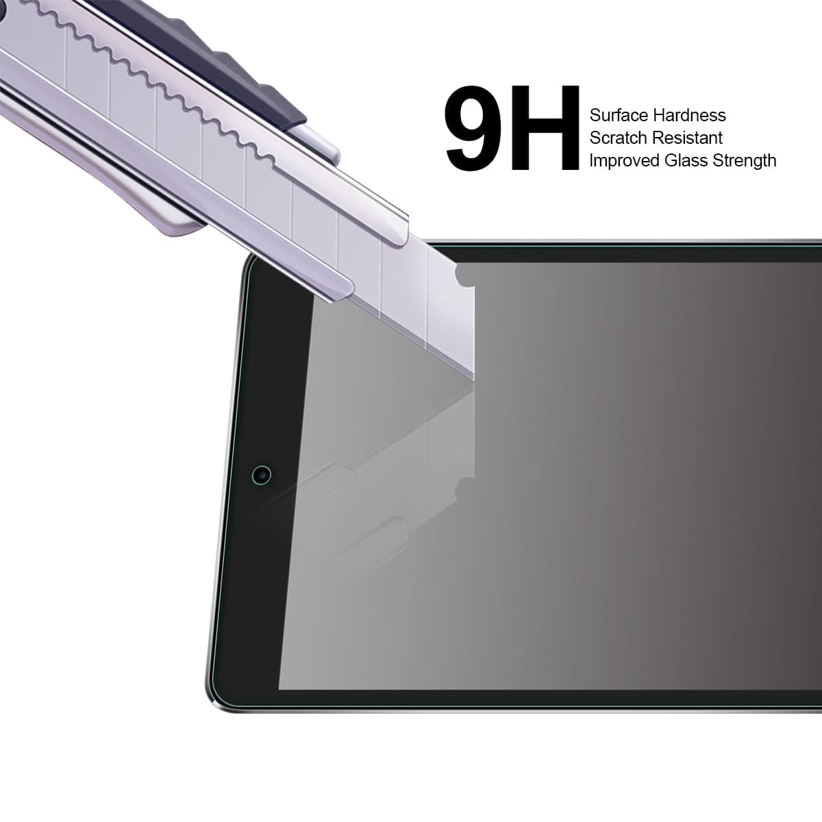 Screen Protector Tempered Glass Compatible with Full Coverage, HD Clears lki118[2-Pack] Apple iPad Mini 4 Screen Protector, Bubble Free, Lifetime Replacement Warranty