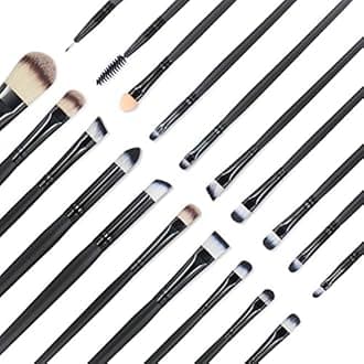 EmaxDesign 20 Pieces Makeup Brush Set Professional Face Eye Shadow Eyeliner Foundation Blush Lip Makeup Brushes Powder Liquid Cream Cosmetics Blending Brush Tool