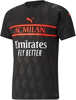 Mens ACM 3Rd Shirt Replica, Color Puma Black/Red Blast, Size: Large