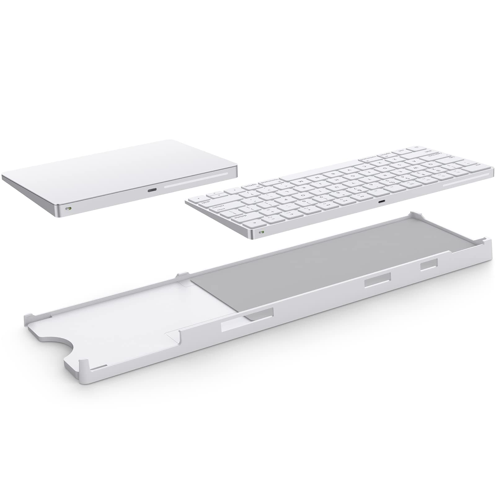 Stand Compatible with Apple Magic Wireless Keyboard and Apple Magic Trackpad (Apple Keyboard & Trackpad are not Included)