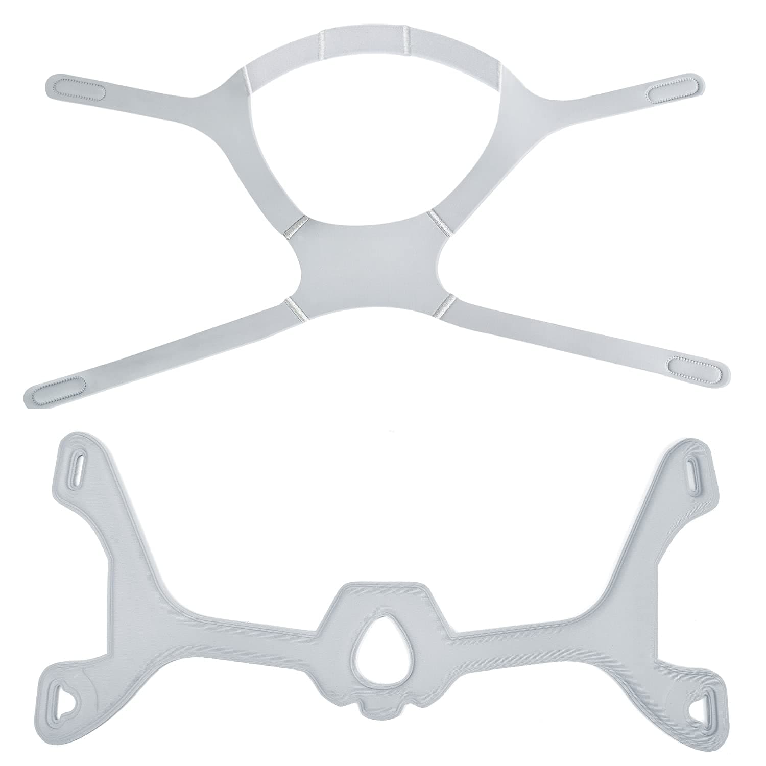 2PCS CPAP Headgear and Frame for WISP - Include Headgear Replacement and Fabric Frame, Snugly Fit &Effectively Reducing Air Leaks, No Clips, Great Value Supplies by Medihealer