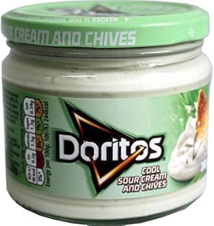 Doritos Sour Cream & Cool Chive Vegetarian Dip, Perfect for Sharing, 280g