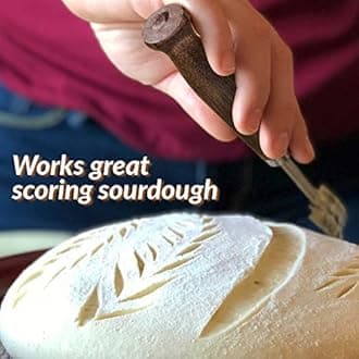 Bread Bosses Bread Bakers Lame Slashing Tool - Dough Making Slasher Tools Baking Sourdough Bread Starter Jar Scoring Knife Razor Cutter Slashing Tool Accessories for Cutting Supplies -Great As A Gift