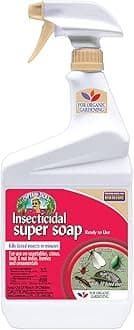 Captain Jack's Insecticidal Super Soap, 32 oz Ready-to-Use Spray For Organic Gardening and Outdoor Plants