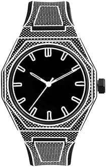 FANMIS Men's Anime-Inspired Fashion Sketch Wristwatch Minimalist Creative Wormhole Design Stylish and Durable Timepiece for Men's Sports Watch