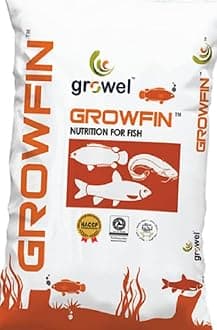 Growel Fish Food, Floating Pellet Feed for Fishes,Turtile &Other Aquatic Pets 2.5Mm,1 Kg,Adult, 1 Count