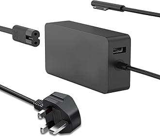 Surface Pro Charger 65W for Surface Pro 3/4/5/6/7/8/9/X Tablet Compatible for Microsoft Surface Book 3/2/1 Laptop 5/4/3/2/1 Surface Go 1/2/3 Charger Cord Power Supply Adapter