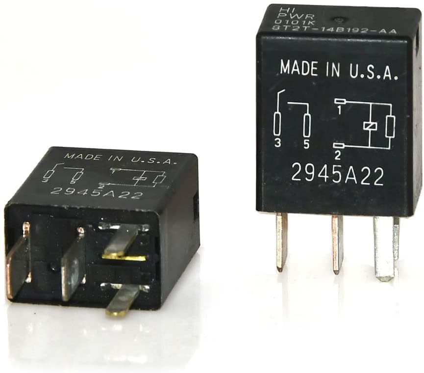 2 Pack 4 Pin Multi-Function Relay 8T2T-14B192-AA