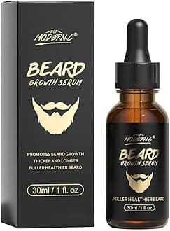 Beard Growth Oil With Biotin Caffeine, Stimulate Beard Growth Serum For Facial Hair Treatment, Promote Hair Regrowth For Men Full Longer Masculine Thick Male Beard Gift